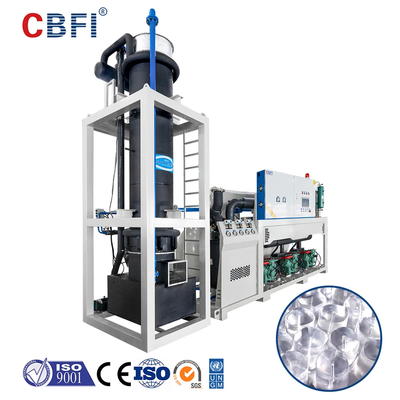 Energiezuinige industriële ijsflakmachine met R507 R404A koelmiddel