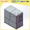 Eetbare Industriële Commerciële Ijsblokjemachine met het Koelmiddel van R507/R404a-