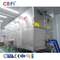 Compacte lay-out Volledig uitgeruste ijsblokkenmachine Hoog efficiënt 10 ton / dag eetbare ijsblokkenfabriek