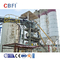 30 ton flake-ijsmachine roestvrijstalen verdamper voor betonverwerking