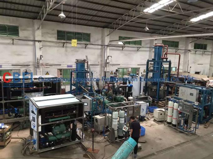 Stabiele de Makermachine van het Prestatiesijsblokje met 1 Ton - 20 Ton Dagelijkse Capaciteit