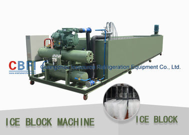 Het Blok die van het middelgrote Schaalijs Machine Waterkoeling 1000kg maken - 100000 Kg Capaciteits