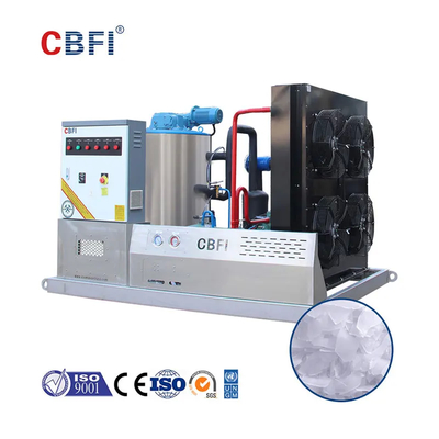 Automatische vlok-ijsmachine met breed capaciteitscompressor