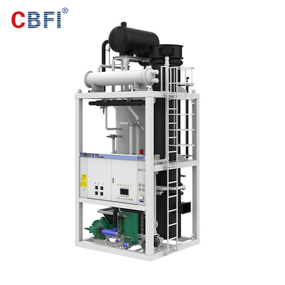 45 Ton Tube Automatic Edible Ice Machine met PLC Programmacontrole