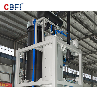 De Buismachine Duitsland van het capaciteits10,000kg/24h Ijs/de Compressor van Taiwan/Hanbell-